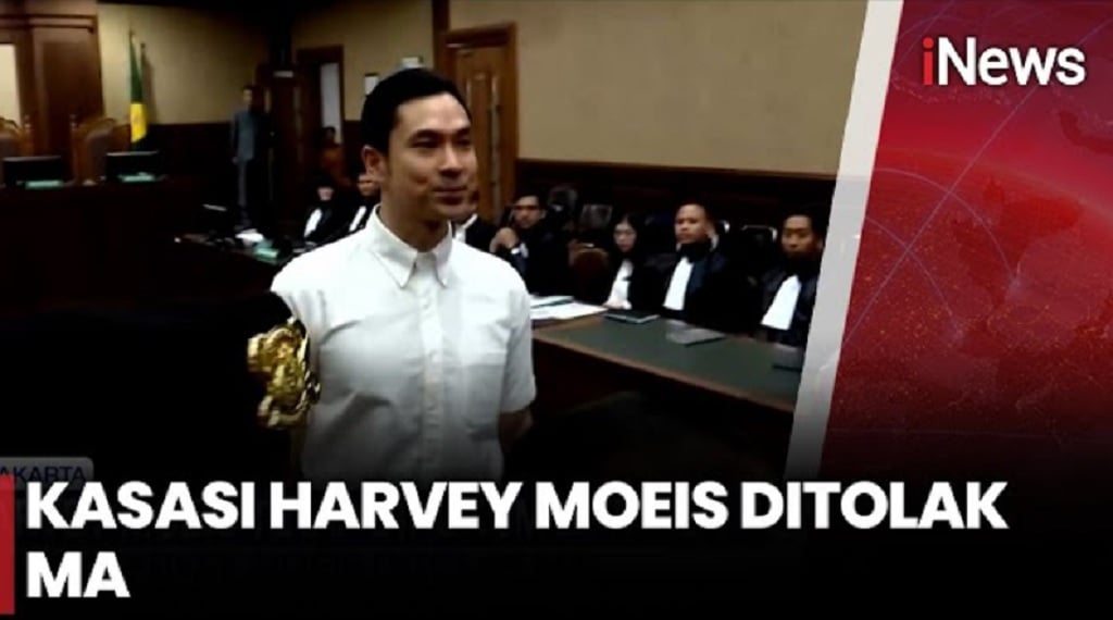 MA Tolak Kasasi Harvey Moeis, Tetap Dipenjara 20 Tahun