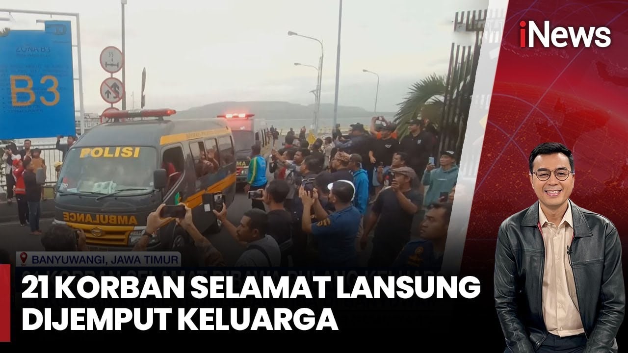 Kabar Terkini Tragedi Tenggelamnya KMP Tunu Pratama Jaya di Selat Bali