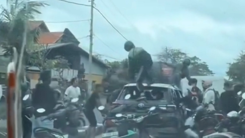 2 WNA di Bali Kabur Usai Tabrak Sejumlah Pengendara, Nyaris Diamuk Massa saat Tertangkap