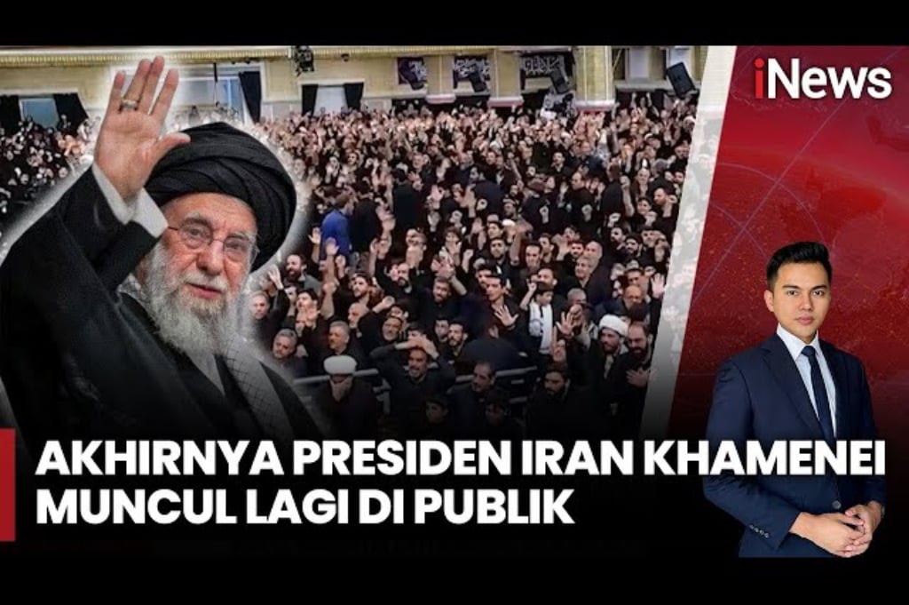 Ayatollah Khamenei Muncul ke Publik Usai 12 Hari Bersembunyi Pasca Perang Iran-Israel