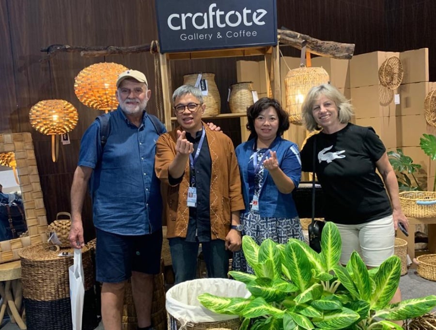 Couplepreneur Ini Sukses Bawa Kerajinan Craftote Tembus Pasar Ekspor Lewat Program Pemberdayaan BRI