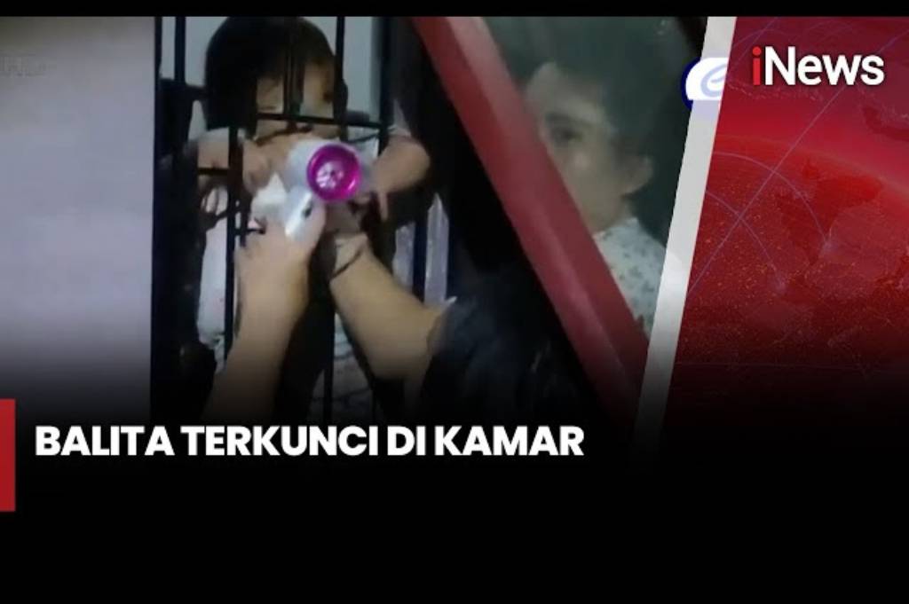 Detik-Detik Balita Terkunci di Kamar, Petugas Bongkar Teralis untuk Evakuasi