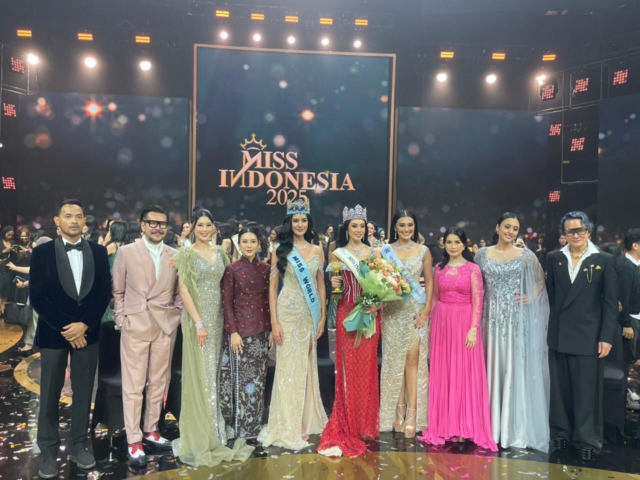 Audrey Bianca Menang Miss Indonesia 2025, Liliana Tanoesoedibjo: Dia Sampai Finis dengan Baik