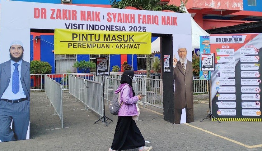 Ceramah Ulama Dr Zakir Naik di Malang Banyak Diikuti Peserta Non Muslim, Disiapkan Tempat Khusus