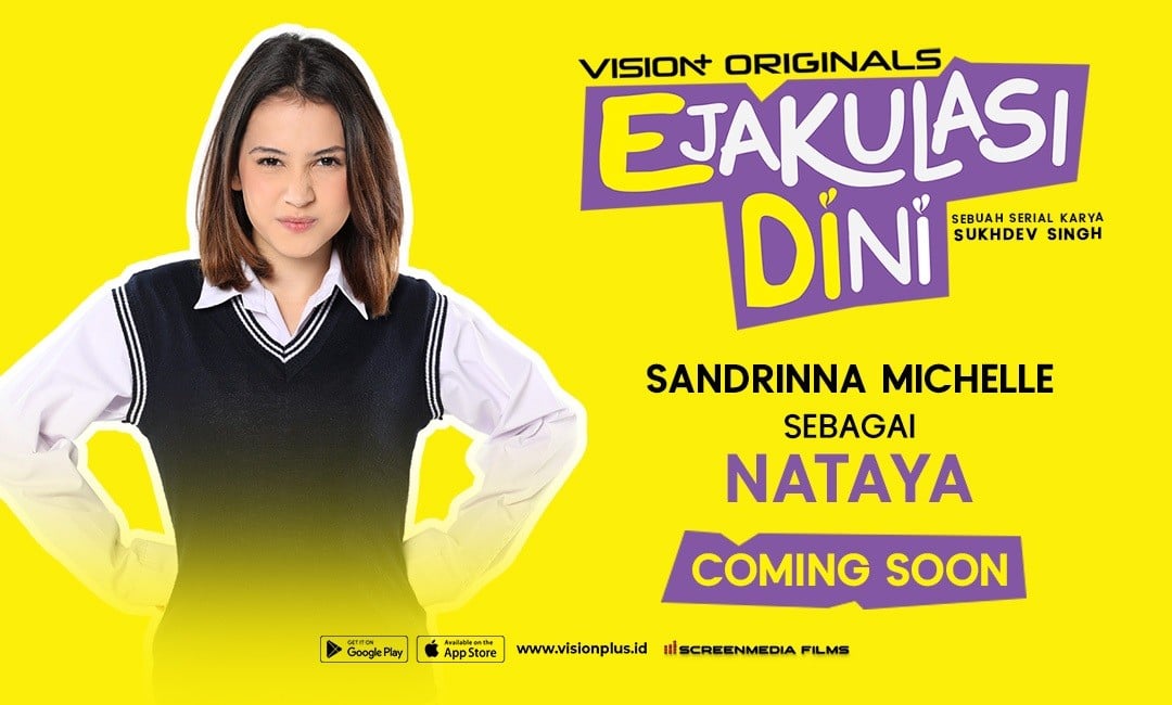 Jadi Murid Baru dari Amerika, Sandrinna Michelle Curi Perhatian Lewat Peran Nataya di Series EDI