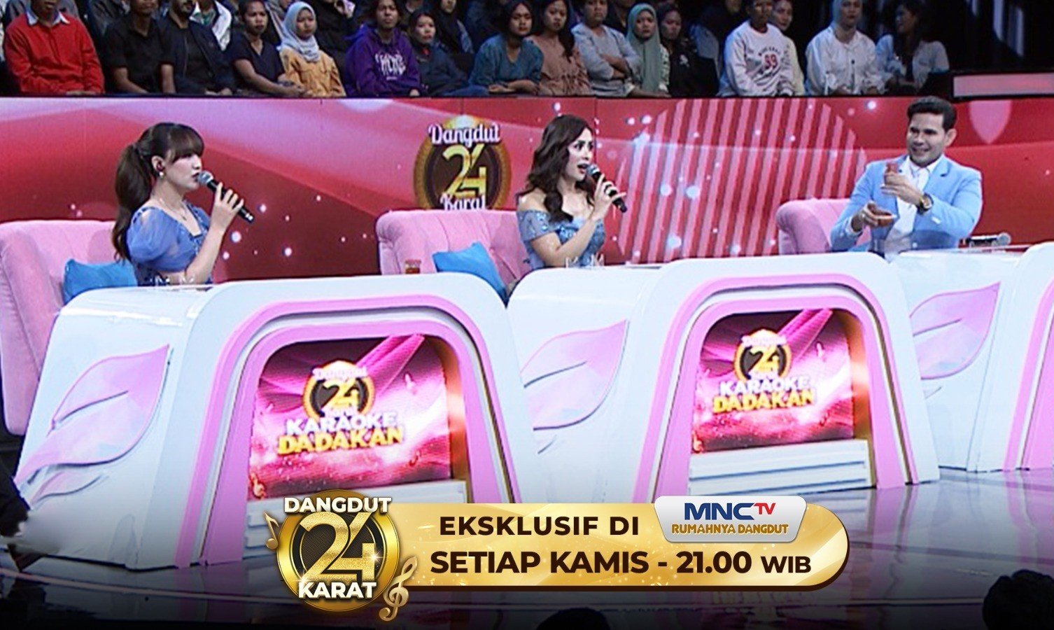 Banyak Kejutan dan Lebih Menghibur, Saksikan Dangdut 24 Karat Karaoke Dadakan di MNCTV