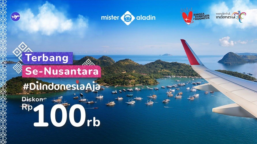 Diskon Rp100.000! Liburan Impian dengan Tiket Pesawat Terjangkau