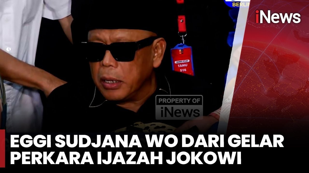 Viral Detik-Detik Eggi Sudjana Walk Out di Gelar Perkara Ijazah Jokowi
