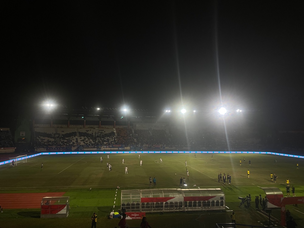 Penampakan Arema FC Vs Oxford United Tertunda Gegara Mati Lampu