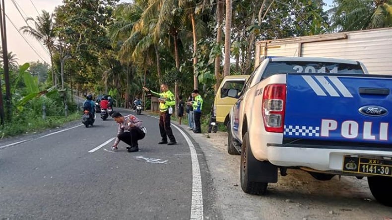 Kecelakaan Maut di Kulonprogo, Pemotor Tewas Tabrakan dengan Truk