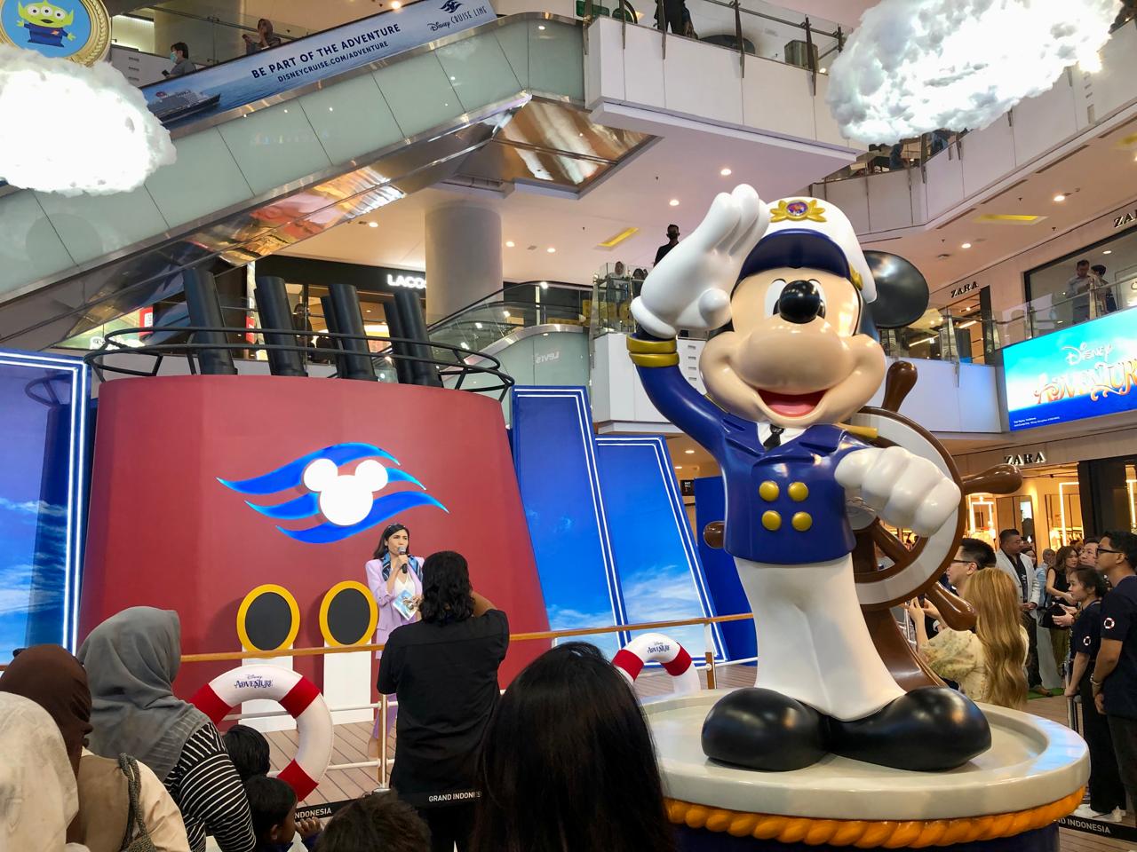 Liburan Seru di Disney Cruise Line Grand Indonesia, Intip Keseruannya!