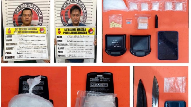 Menegangkan Penangkapan Pengedar Narkoba di Lubuklinggau, Polisi Nyaris Kena Tikam