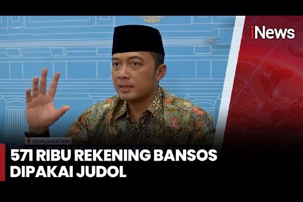 571 Ribu Rekening Penerima Bansos Terindikasi Judi Online, Pemerintah Siap Cabut Bantuan
