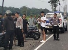 Kecelakaan di Kulonprogo, 2 Motor Adu Banteng gegara Benang Layangan