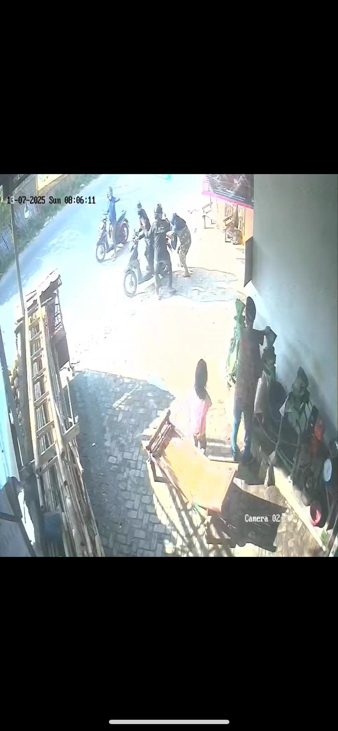 Detik-detik IRT di Bandar Lampung Dibegal, Ditodong Senpi Motor Dirampas