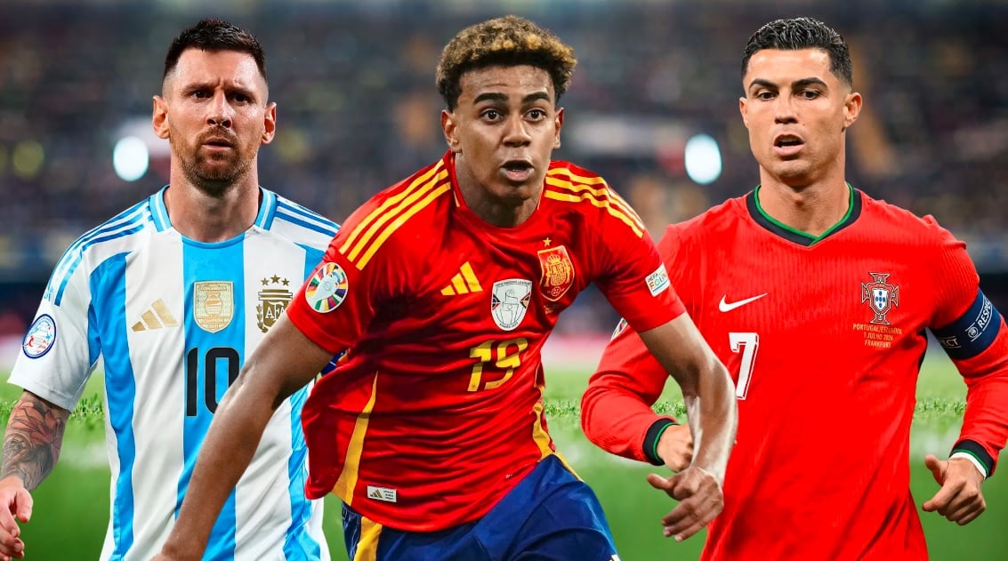 Perbandingan Rekor Lamine Yamal vs Lionel Messi dan Cristiano Ronaldo di Usia 18 Tahun