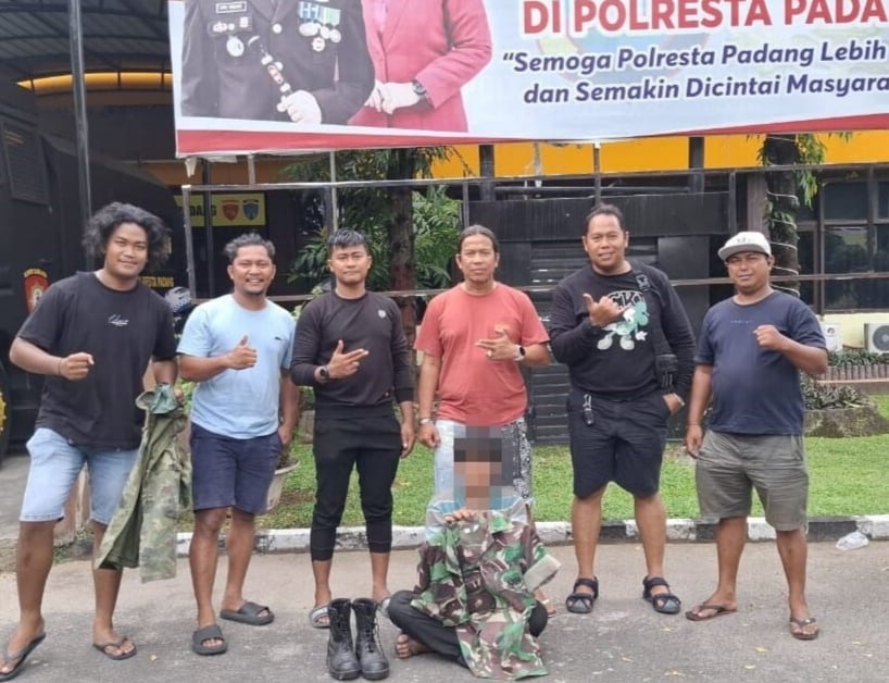 Marinir Gadungan Ditangkap usai Bawa Lari Gadis Bawah Umur di Padang