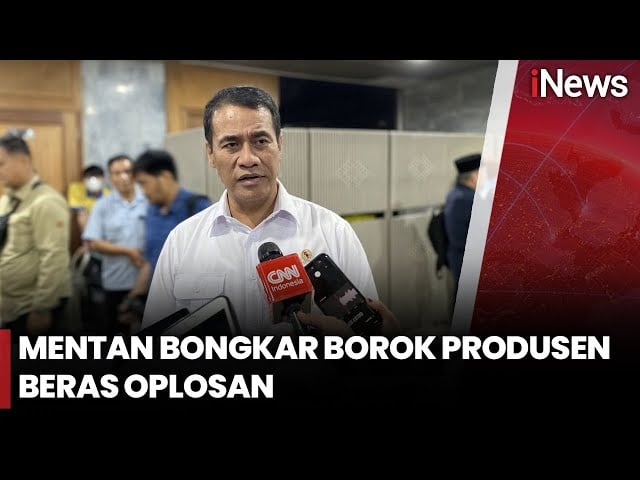 Mentan Ancam Tindak Tegas Perusahaan Oplos Beras Premium, 26 Merek Masuk Daftar Investigasi
