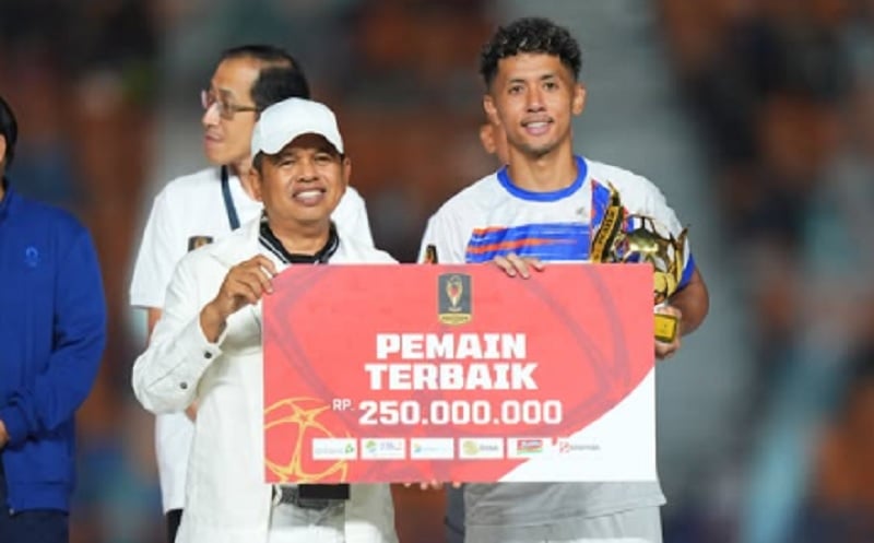 Daftar Peraih Penghargaan Individu Piala Presiden 2025: Pemain Klub Super League Enggak Kebagian