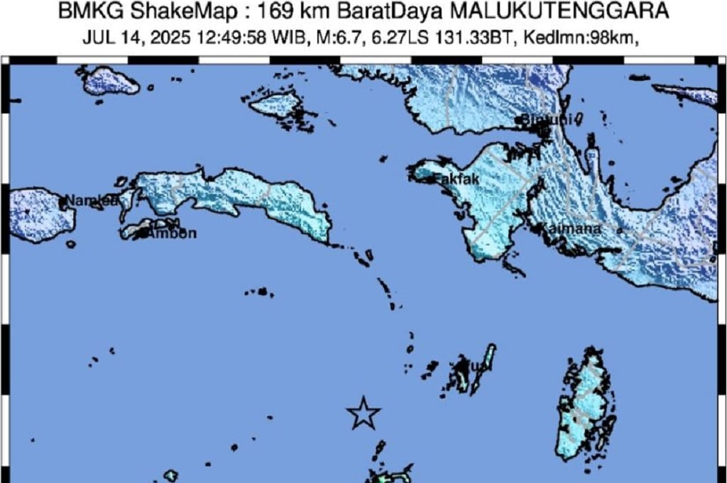 Gempa Maluku Tenggara Magnitudo 6,9 Terasa Kuat, Ini Analisis BMKG