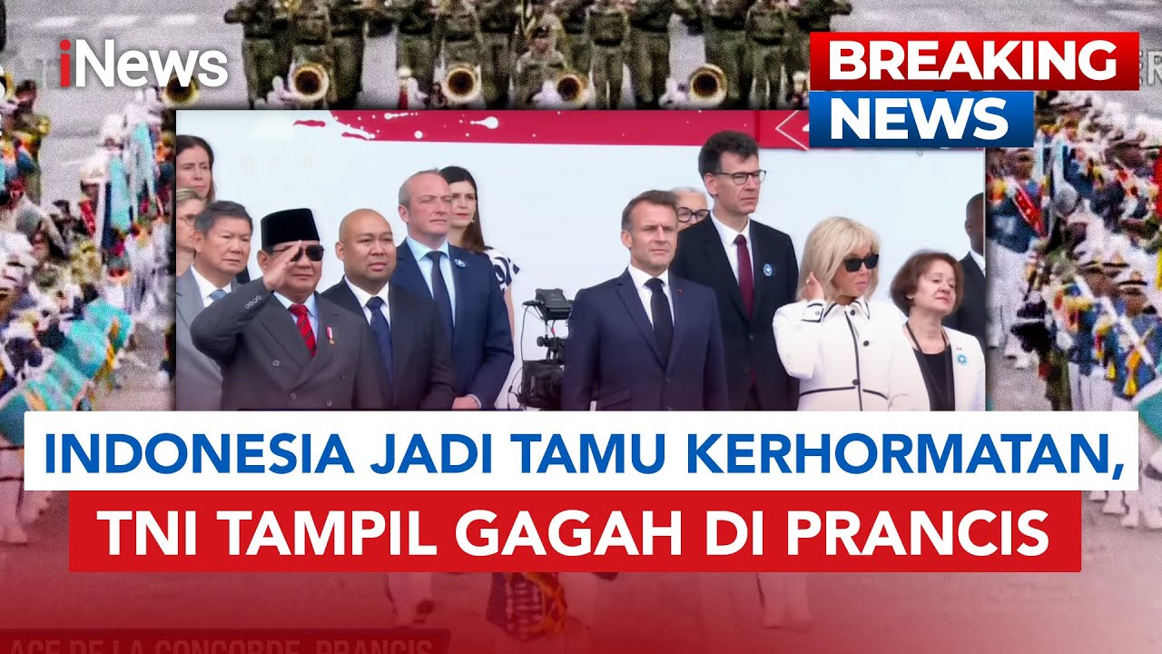 Prabowo Jadi Tamu Kehormatan pada Perayaan Bastille Day di Prancis 