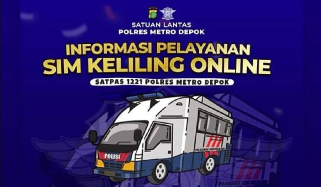 Jadwal SIM Keliling Depok Hari Sabtu 19 Juli 2025, Cek dari Sekarang!