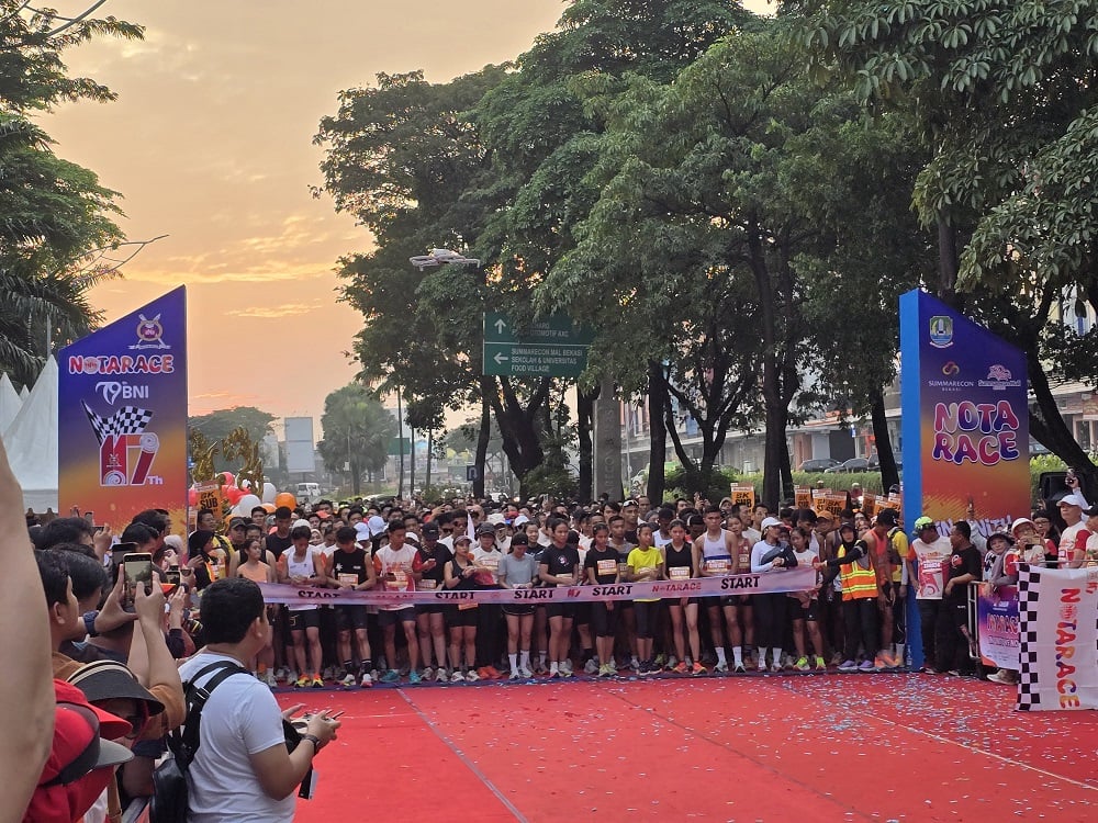 Gila! 4.200 Pelari Ramaikan Notarace 2025 di Bekasi, Notaris Kini Bukan Cuma Urus Dokumen