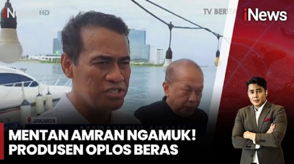 Mentan Amran Sulaiman Geram Marak Produsen Oplos Beras