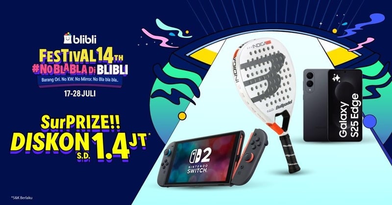 Ulang Tahun Blibli, Cek Promo Samsung hingga Skincare Favorit Sekarang!