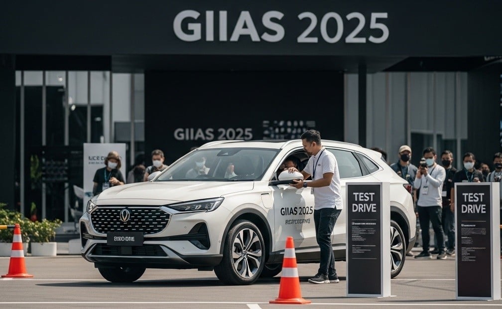 150 Mobil dan 29 Motor Disiapkan untuk Dijajal Pengunjung GIIAS 2025