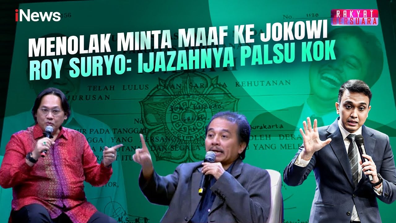 Tegas! Farhat Abbas Anggap Kasus Ijazah Palsu Untungkan Jokowi