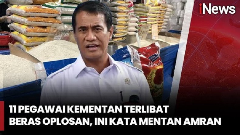 Blak-blakan! Amran Sulaiman Ungkap 11 Pegawai Kementan Terlibat Beras Oplosan Ditindak