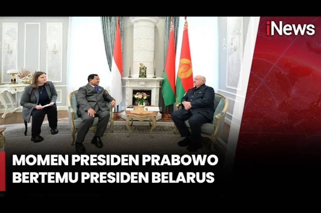 Presiden Prabowo Disambut Istimewa oleh Presiden Belarus, Bahas Hubungan Bilateral dalam Suasana Akrab