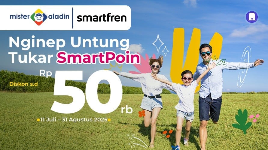 Tukar Poin Smartfren di Mister Aladin, Nikmati Segudang Keuntungan!