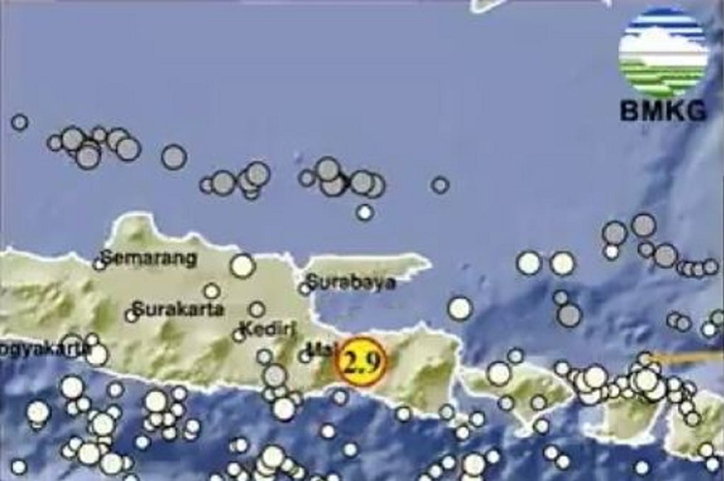 Gempa Magnitudo 2,9 Guncang Lumajang Jatim Pagi Ini