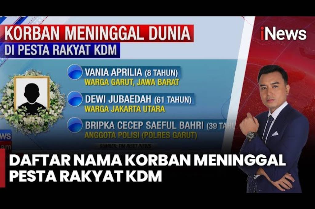 Pesta Rakyat Berujung Maut, 3 Orang Tewas Terinjak Termasuk Seorang Polisi
