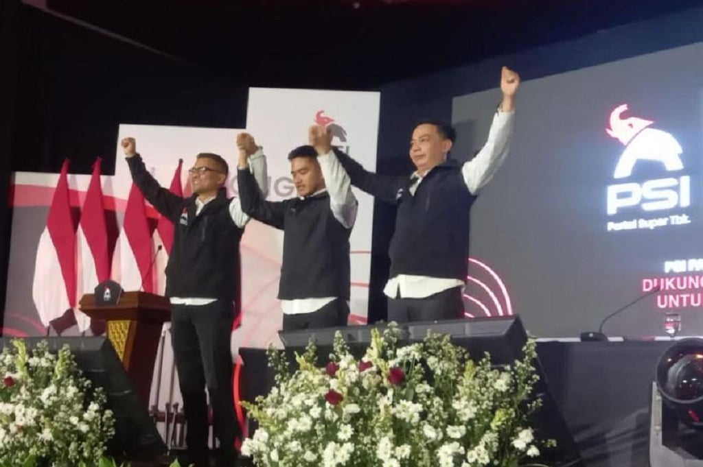 Terpilih Jadi Ketum PSI, Kaesang Pangarep Siap Bawa Partai ke Senayan 2029