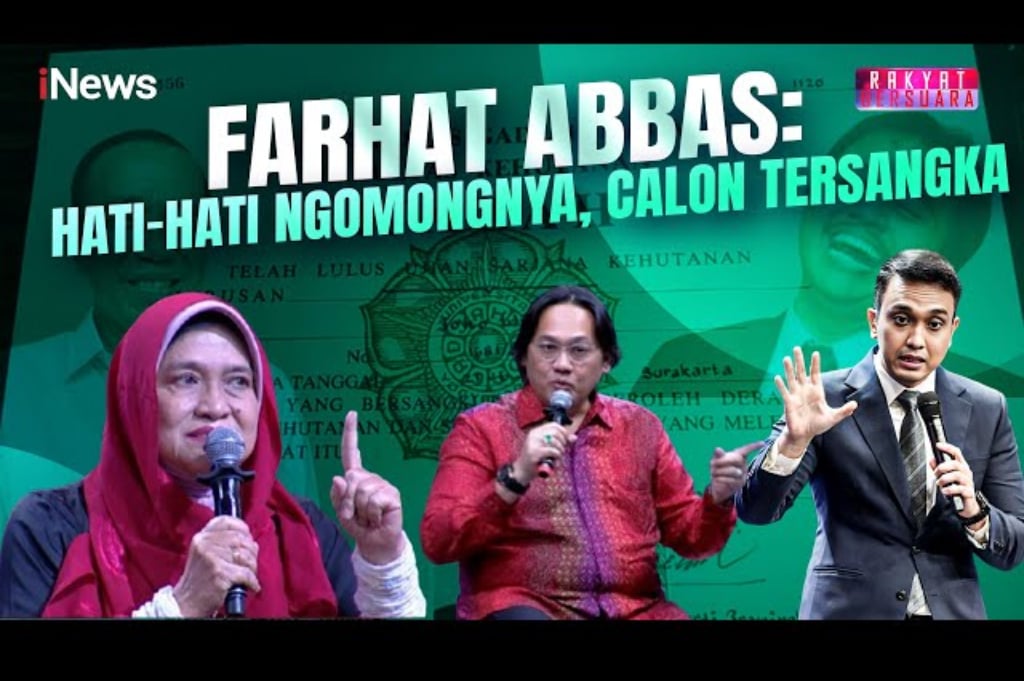 Sengit! Saling Ancam Farhat Abbas dengan Aktivis TPUA: Calon Tersangka