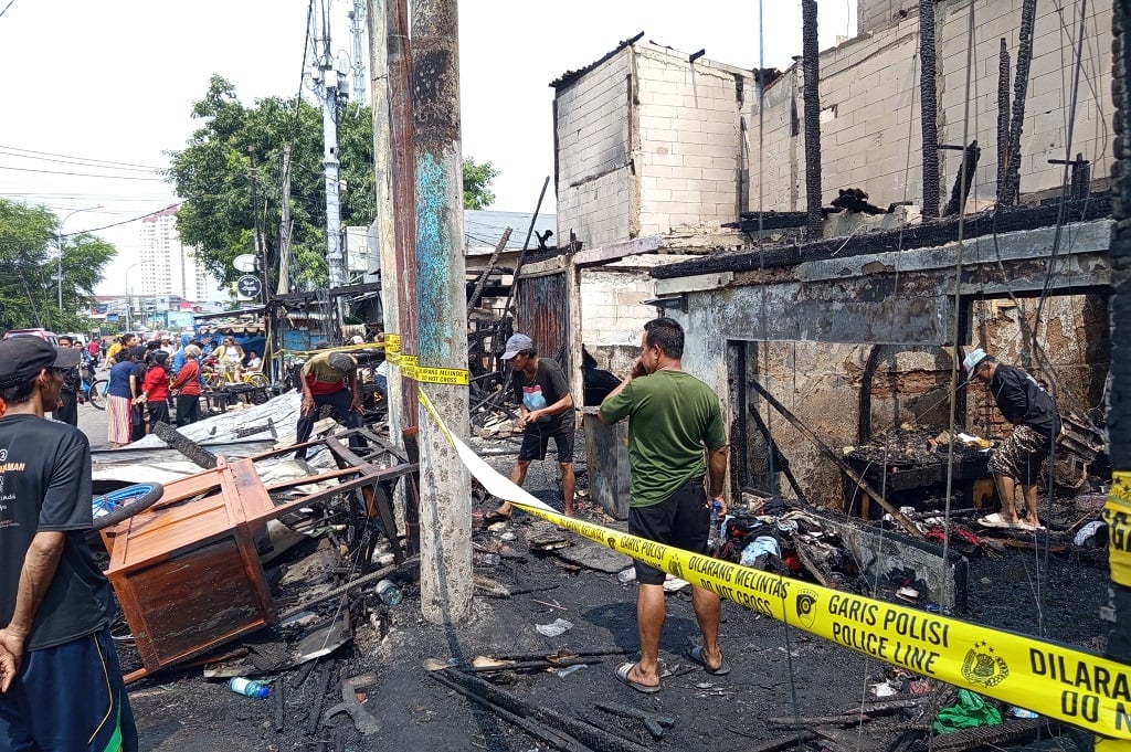 Pilu! Korban Tewas Kebakaran di Muara Baru Terkunci dari Luar, Sempat Teriak Minta Tolong
