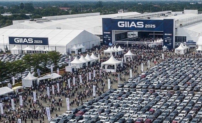 Lokasi Parkir Mobil di GIIAS 2025, Pengunjung Membeludak Jangan Sampai Bingung saat Cari Parkiran