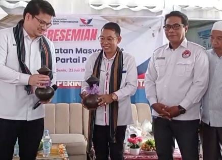 Perindo Gandeng Universitas Bima Luncurkan Kontainer Kesehatan di Mataram