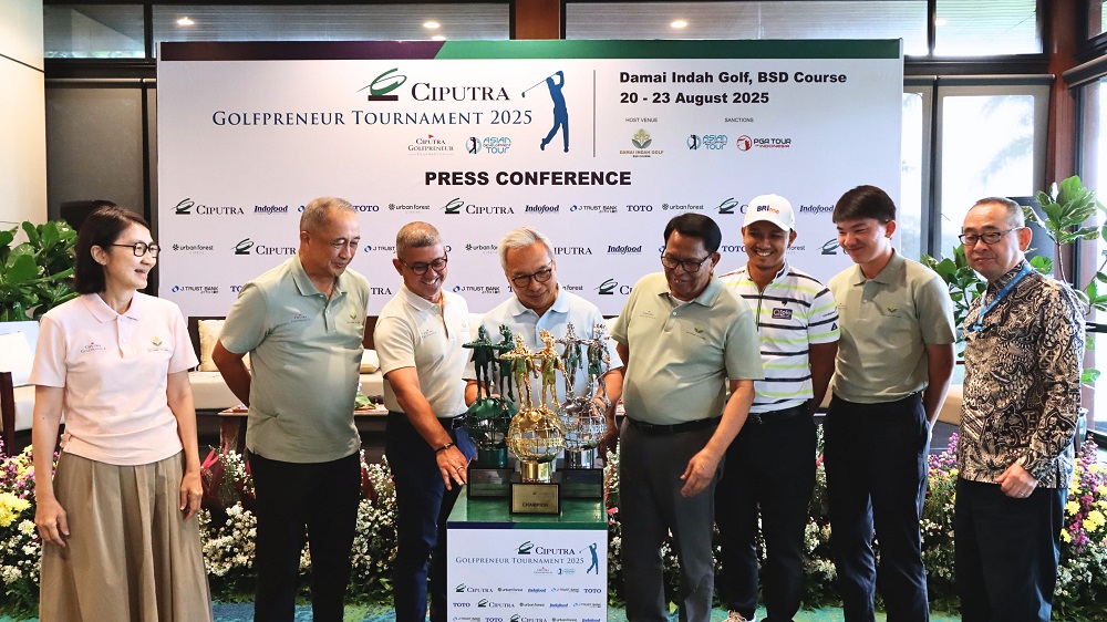 Hadiah Rp2,4 Miliar! Turnamen Golf Ciputra Golfpreneur 2025 Cetak Rekor di Usia 10 Tahun