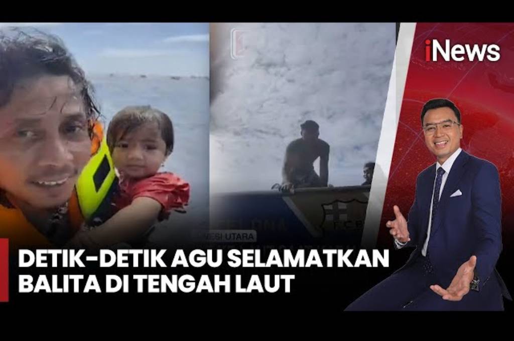 KM Barcelona 5 Terbakar: Agu Jadi Penyelamat Si Kecil yang Mengguncang Hati Warganet