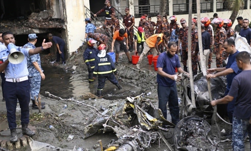 Cerita Kengerian Jet Tempur Bangladesh Hantam Sekolah hingga Meledak Tewaskan 20 Orang