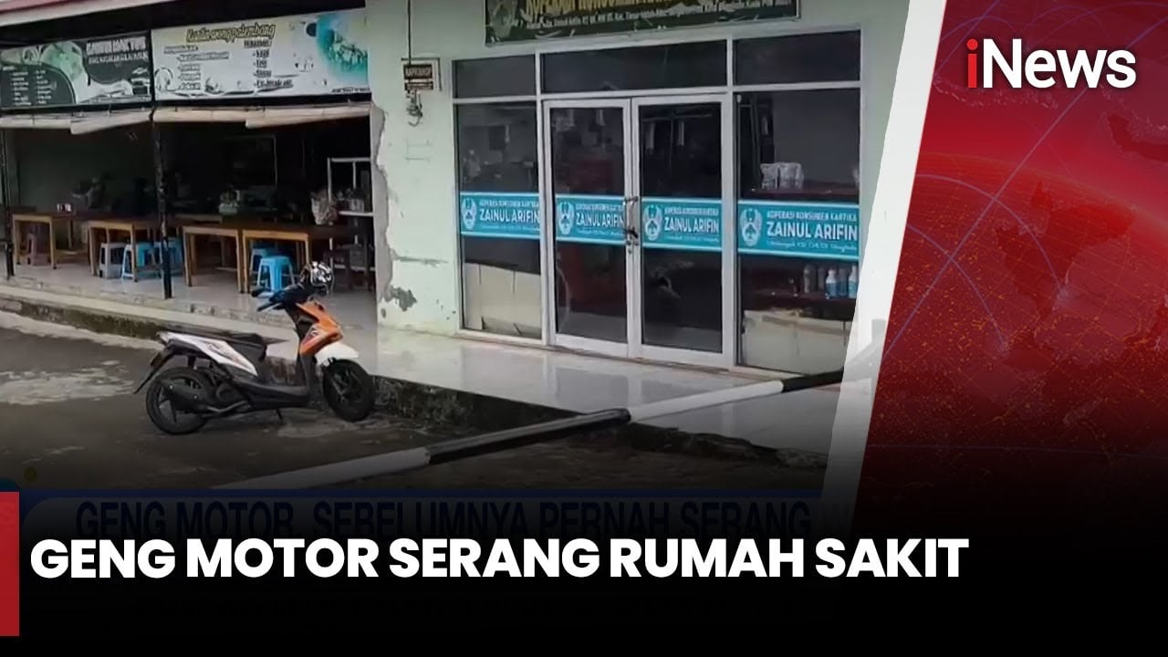 Detik-Detik Geng Motor Serang Rumah Sakit di Bengkulu, Polisi Tangkap 13 Orang