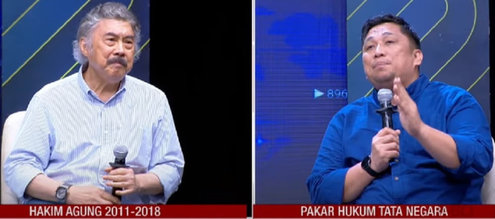 Panas! Gayus Lumbuun dan Feri Amsari Debat soal Niat Jahat dalam Vonis Tom Lembong