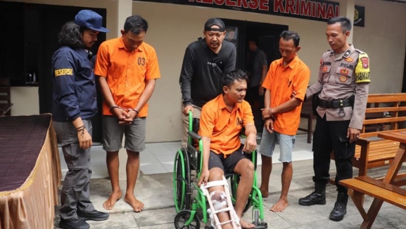 Komplotan Rampok Agen Perbankan di Lampung Ditangkap, 1 Orang Ditembak