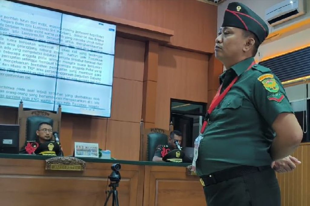 Tembak 3 Polisi di Way Kanan Lampung, Kopda Bazarsah Dituntut Hukuman Mati!
