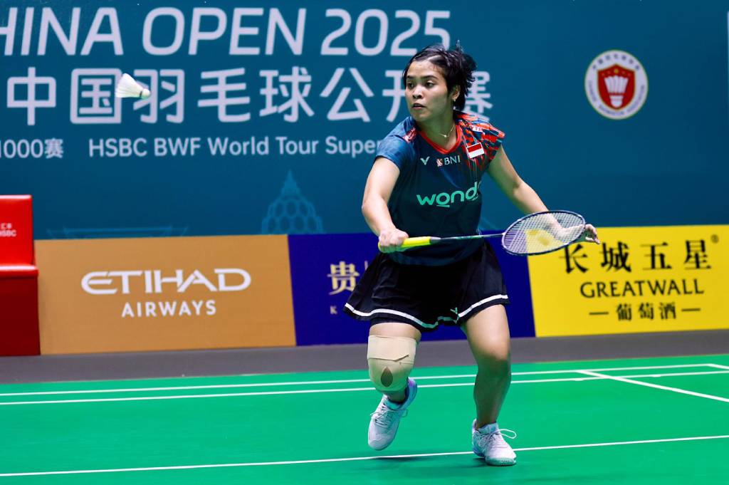 Dramatis! Gregoria Mariska Usir Wakil Jepang, Melaju ke 16 Besar China Open 2025