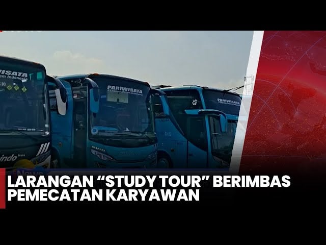 Karyawan PO Bus Kena PHK gegara Kebijakan Gubernur Jabar Dedi Mulyadi Larang Study Tour